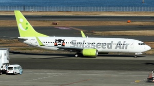 Photo of JA812X - Boeing 737-86N operated by Solaseed Air