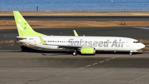 Photo of JA803X - Boeing 737-86N operated by Solaseed Air
