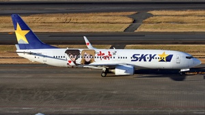 Photo of JA73NG - Boeing 737-86N operated by Skymark Airlines