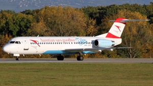 Photo of OE-LVE - Fokker 100 operated by Austrian Airlines
