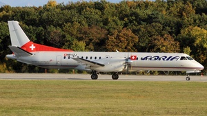 Photo of HB-IZJ - Saab 2000 operated by Adria Airways Switzerland (opb Darwin Airline)