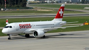 Photo of HB-JBE - Airbus A220-100 operated by Swiss International Air Lines