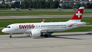 Photo of HB-JBF - Airbus A220-100 operated by Swiss International Air Lines