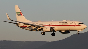 Photo of A6-AUH - Boeing 737-8EF(BBJ2) operated by United Arab Emirates Presidential Flight