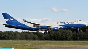 Photo of I-SWIA - Boeing 747-4R7F operated by SW Italia