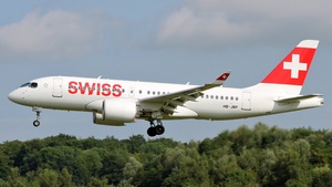 Photo of HB-JBF - Airbus A220-100 operated by Swiss International Air Lines