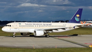 Photo of HZ-ASD - Airbus A320-214 operated by Saudi Arabian Airlines