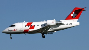 Photo of HB-JRC - Bombardier Challenger 604 operated by Rega Swiss Air-Rescue