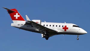 Photo of HB-JRB - Bombardier Challenger 604 operated by Rega Swiss Air-Rescue