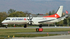 Photo of HB-IYD - Saab 2000 operated by Adria Airways Switzerland (opb Darwin Airline)