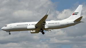 Photo of A6-FZZ - Boeing 737-8KN operated by Dubai Royal Air Wing