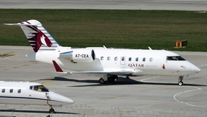 Photo of A7-CEA - Bombardier Challenger 605 operated by Qatar Executive