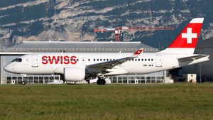 Photo of HB-JBA - Airbus A220-100 operated by Swiss International Air Lines