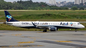 Photo of PR-AXE - Embraer ERJ-195LR operated by Azul