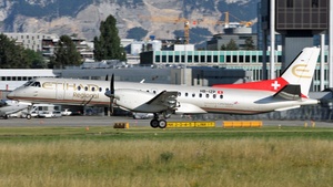 Photo of HB-IZP - Saab 2000 operated by Etihad Regional (opb Darwin Airline)