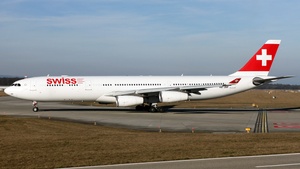 Photo of HB-JMF - Airbus A340-313 operated by Swiss International Air Lines