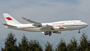 Photo of A9C-HAK - Boeing 747-4F6 operated by Bahrain Royal Flight