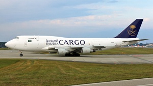 Photo of TF-AML - Boeing 747-4H6(BDSF) operated by Saudia Cargo (opb Air Atlanta Icelandic)