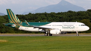 Photo of HZ-SGA - Airbus A320-232 operated by SaudiGulf Airlines
