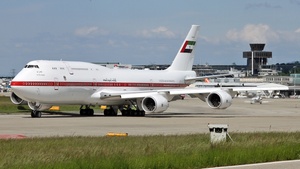 Photo of A6-PFA - Boeing 747-8Z5(BBJ) operated by United Arab Emirates Presidential Flight