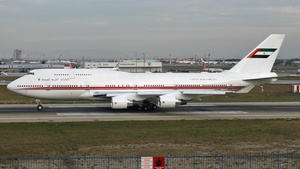 Photo of A6-HRM - Boeing 747-422 operated by Dubai Royal Air Wing