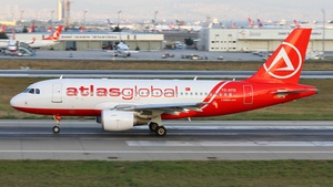 Photo of TC-ATD - Airbus A319-112 operated by AtlasGlobal