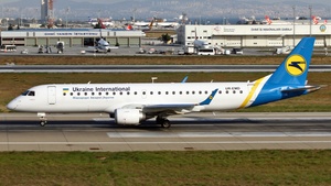 Photo of UR-EMD - Embraer ERJ-190LR operated by Ukraine International Airlines