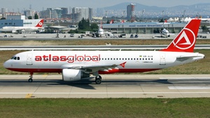 Photo of UR-AJA - Airbus A320-214 operated by AtlasGlobal Ukraine