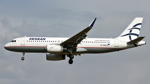 Photo of SX-DNA - Airbus A320-232 operated by Aegean Airlines