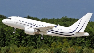 Photo of A6-AAM - Airbus A318-112(CJ) Elite operated by Gama Aviation FZC