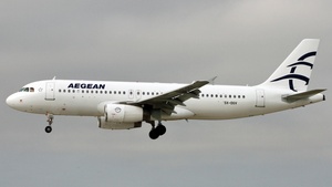 Photo of SX-DGV - Airbus A320-232 operated by Aegean Airlines