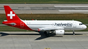 Photo of HB-JVK - Airbus A319-112 operated by Helvetic Airways