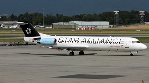 Photo of OE-LVG - Fokker 100 operated by Austrian Airlines