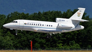 Photo of ZS-NAN - Dassault Falcon 900 operated by South African Air Force