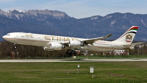 Photo of A6-EHB - Airbus A340-541 operated by Etihad Airways