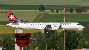 Photo of HB-IZX - Saab 2000 operated by Darwin Airline