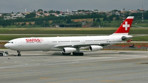Photo of HB-JMC - Airbus A340-313 operated by Swiss International Air Lines