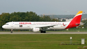 Photo of EC-JLI - Airbus A321-213 operated by Iberia