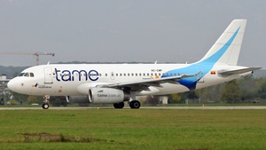 Photo of HC-CMP - Airbus A319-132 operated by TAME