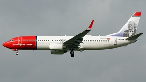 Photo of LN-DYR - Boeing 737-8JP operated by Norwegian Air Shuttle