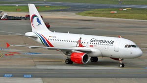 Photo of D-ASTB - Airbus A319-112 operated by Gambia Bird (opb Germania)