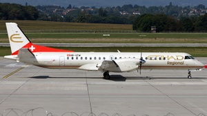Photo of HB-IZW - Saab 2000 operated by Etihad Regional (opb Darwin Airline)