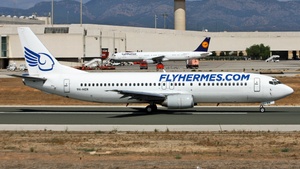 Photo of 9H-HER - Boeing 737-4K5 operated by Hermes Aviation