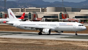 Photo of F-GYAN - Airbus A321-111 operated by Hermes Airlines (opb Air Méditerranée)