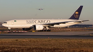 Photo of HZ-AK74 - Boeing 777-FFG operated by Saudia Cargo