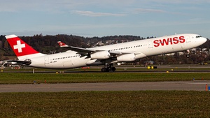 Photo of HB-JMH - Airbus A340-313 operated by Swiss International Air Lines