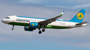 Photo of UK32023 - Airbus A320-251N operated by Uzbekistan Airways