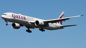Photo of A7-BET - Boeing 777-3DZ(ER) operated by Qatar Airways