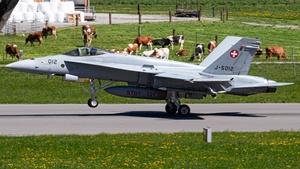 Photo of J-5012 - McDonnell Douglas F/A-18C Hornet operated by Swiss Air Force