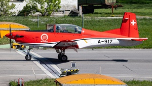 Photo of A-917 - Pilatus PC-7 operated by Swiss Air Force